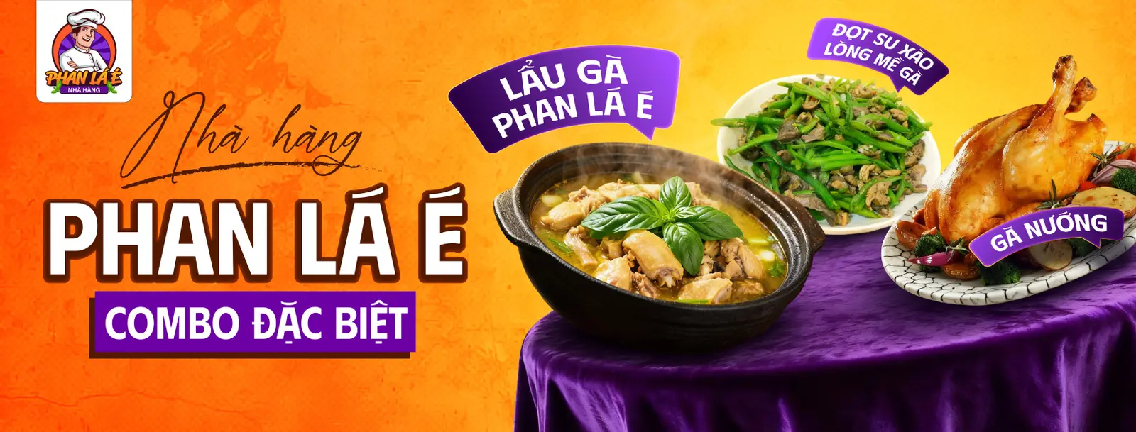 Ảnh bìa Phan Lá É - Lẩu Gà Lá É - Cao Đức Lân
