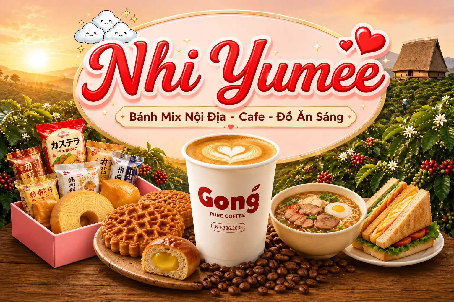 Ảnh bìa NhiYumee - Bánh Mix Nội Địa & Cafe - Nguyễn Thượng Hiền