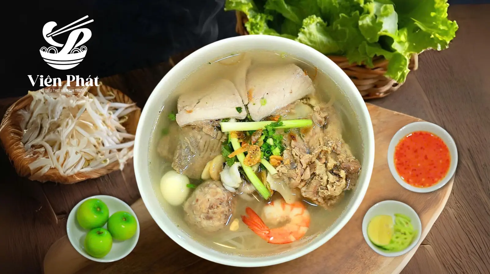 Ảnh bìa Hủ Tiếu Sườn Thịt Viên Gia Truyền Viên Phát - Nguyễn Tri Phương