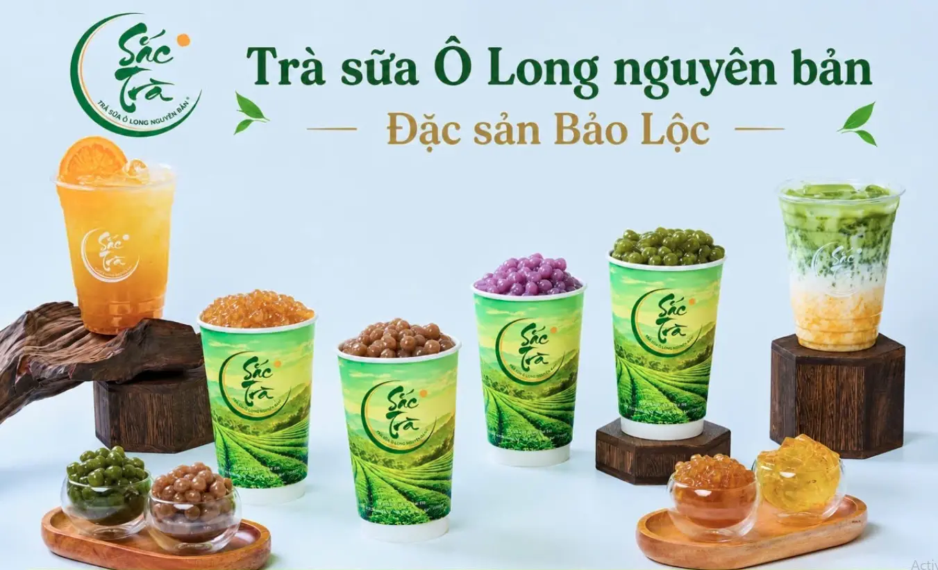 Ảnh bìa Sắc Trà - Trà Sữa Ô Long Nguyên Bản Đậm Vị - Đường Số 28