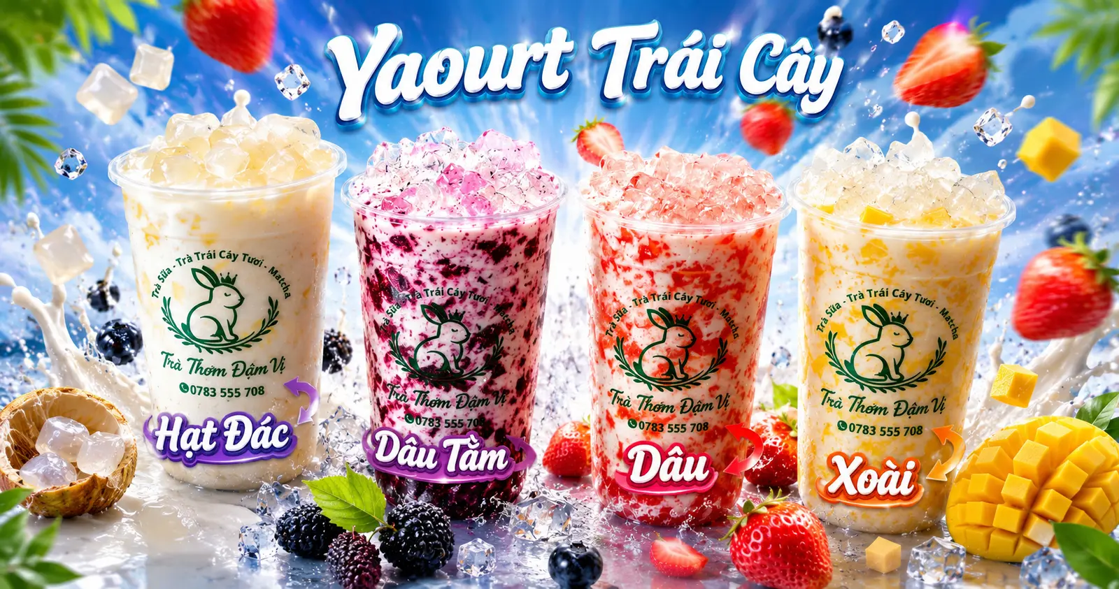 Ảnh bìa  BUNNY MILK TEA - Trà Sữa, Trà Trái Cây & Nước Ép - Hoà Bình