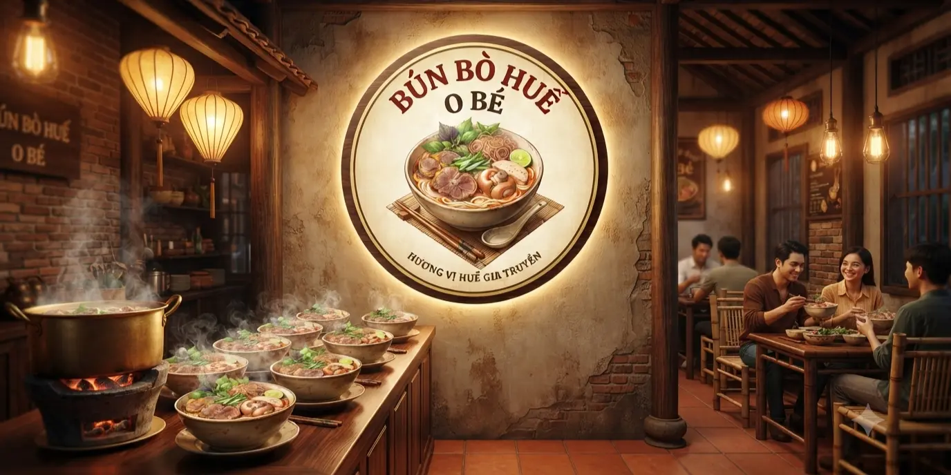 Ảnh bìa Bún Bò Huế O Bé - Tạ Quang Bửu