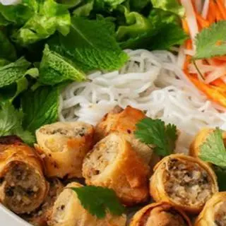 Ảnh đại diện Bún Chả Giò Thịt Xào - Bông Sao