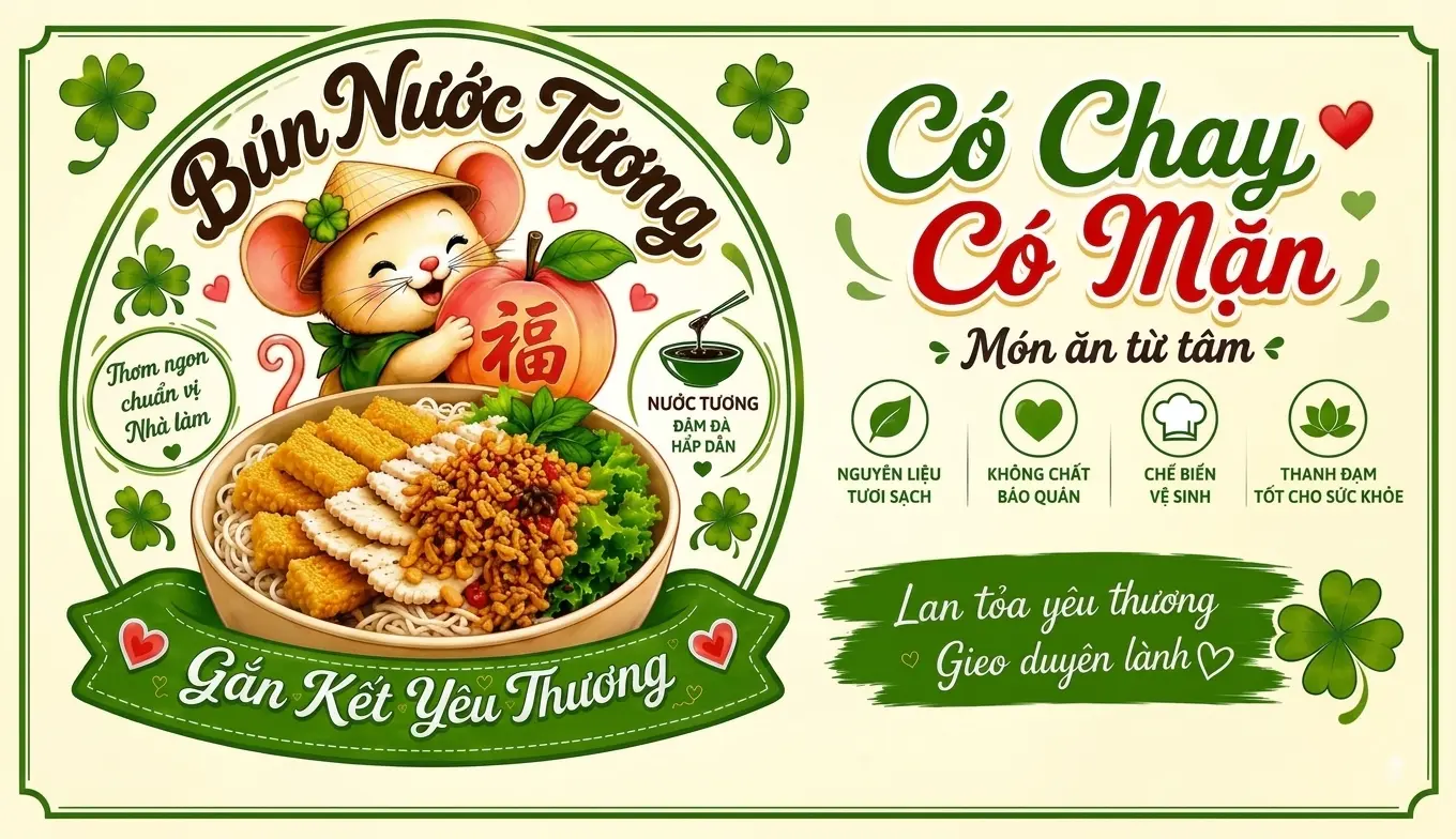 Ảnh bìa Bún Nước Tương Gắn Kết Yêu Thương - Phan Đình Phùng