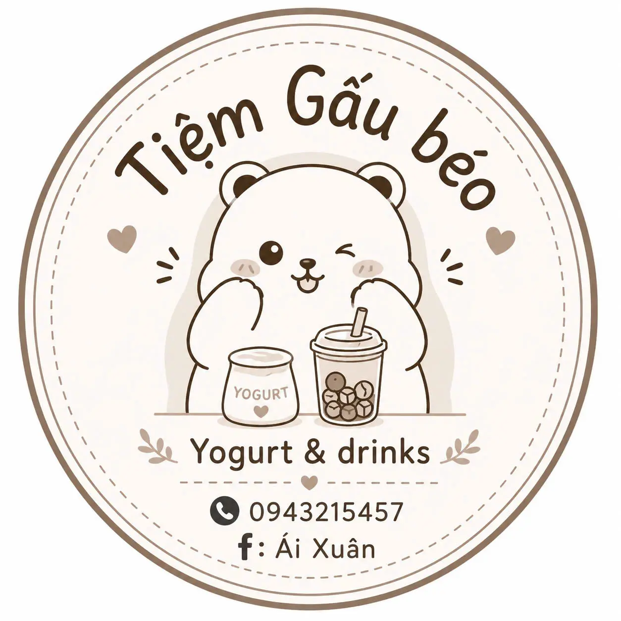 Ảnh bìa Tiệm Gấu Béo - Sữa Chua Nhà Làm, Sâm Lục Vị & Sâm Bí Đao - Lê Lư