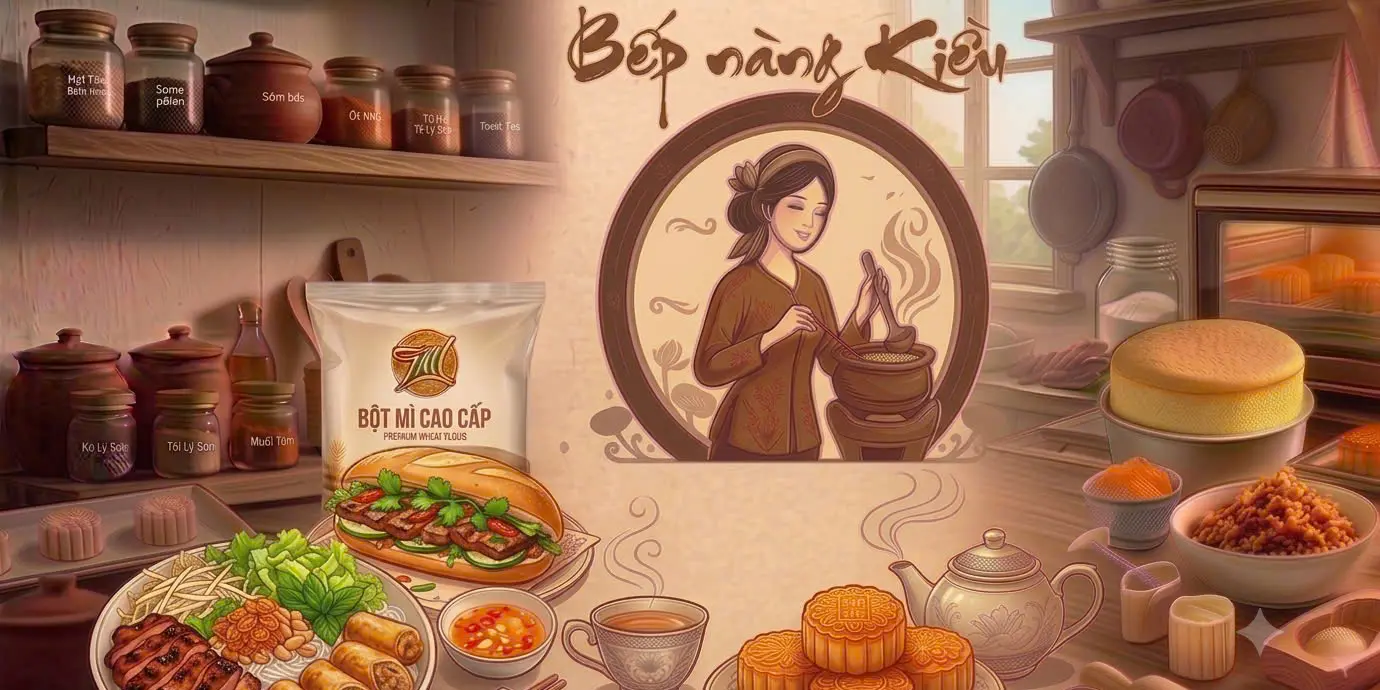 Ảnh bìa Bếp Nàng Kiều - Hà Huy Giáp