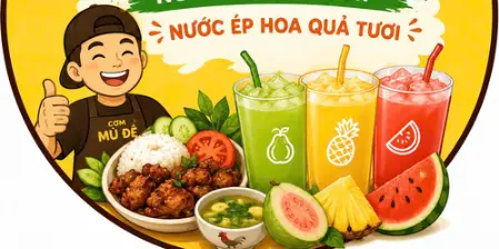 Ảnh bìa Cơm Mù Đêêê - Cơm Văn Phòng & Nước Ép Hoa Quả - Nguyễn Công Hoan B
