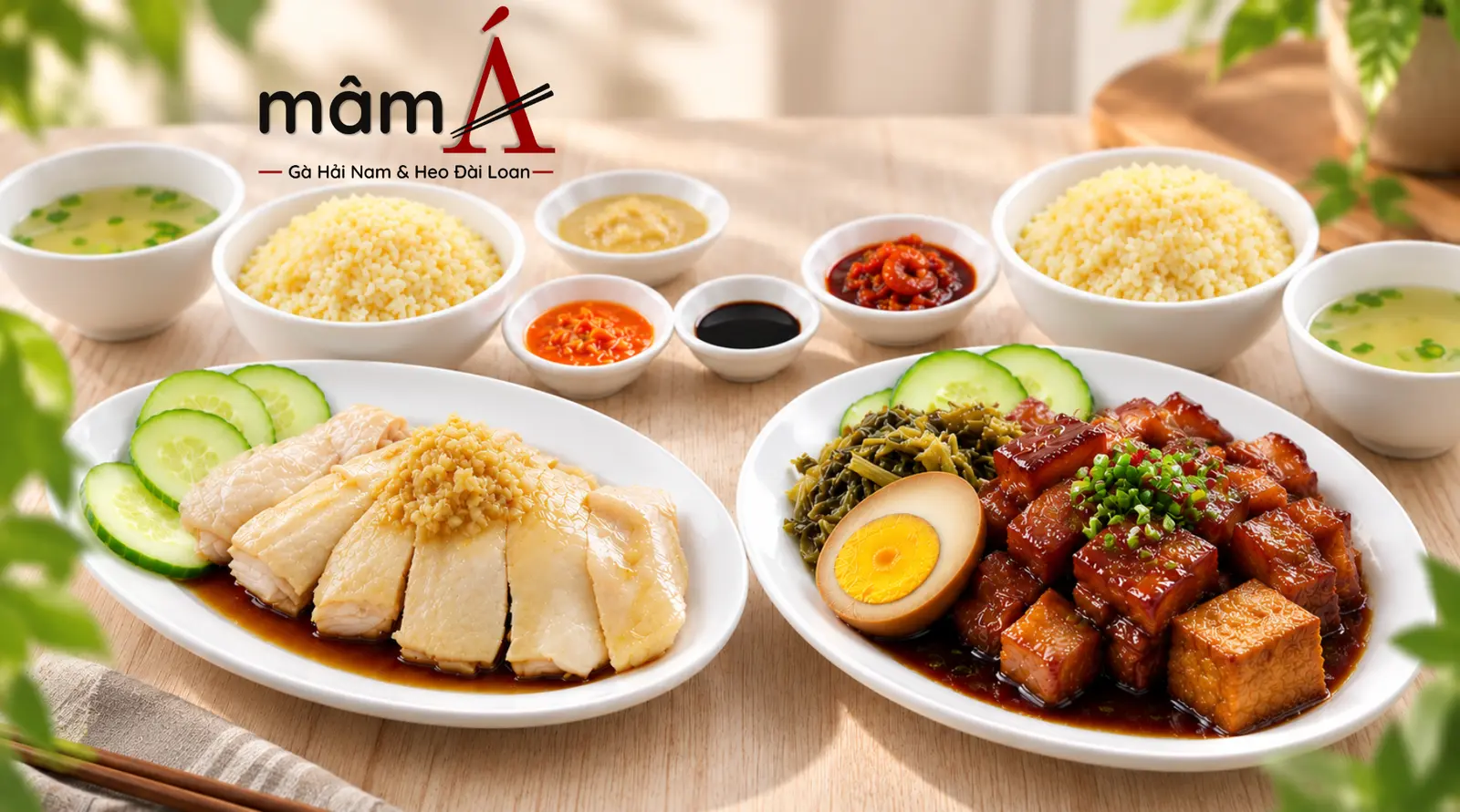 Ảnh bìa Mâm Á - Cơm Gà Hải Nam, Cơm Heo Đài Loan - Đường Số 19