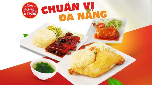 Ảnh bìa A Trọng - Cơm Chiên Giòn & Cơm Gà Đà Nẵng - Huỳnh Thúc Kháng