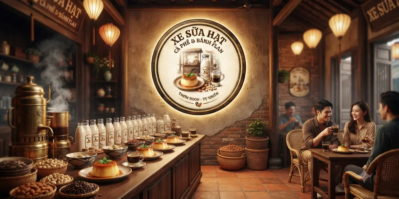 Ảnh bìa Xe Sữa Hạt - Cà Phê & Bánh Flan - Tân Sơn Nhì
