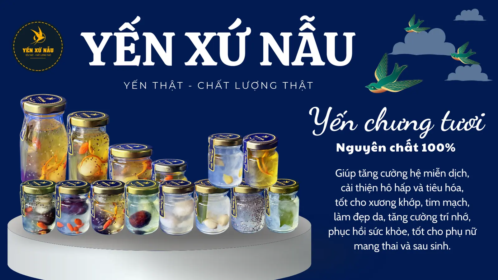 Ảnh bìa Yến Xứ Nẫu - Yến Chưng - Đường Số 2