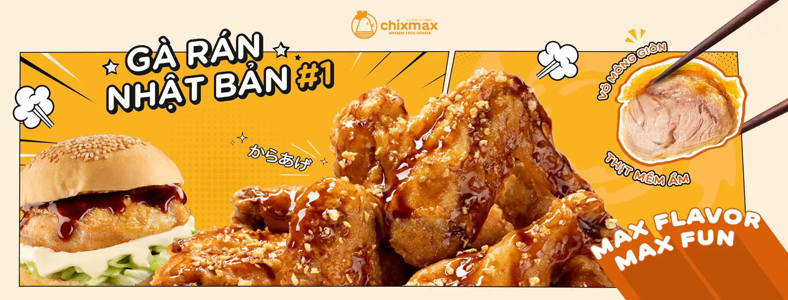 Ảnh bìa Gà rán Chixmax - Lotte Võ Chí Công