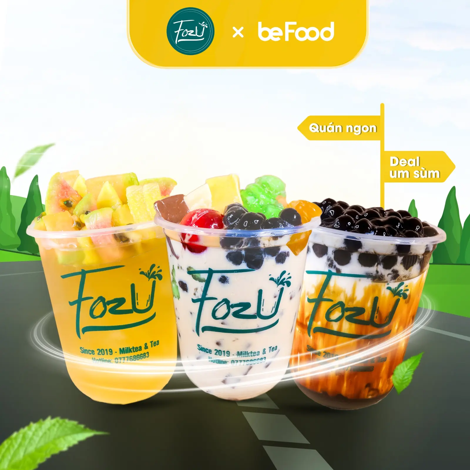 Ảnh bìa Trà Sữa Fozu Go - Thạch Lam