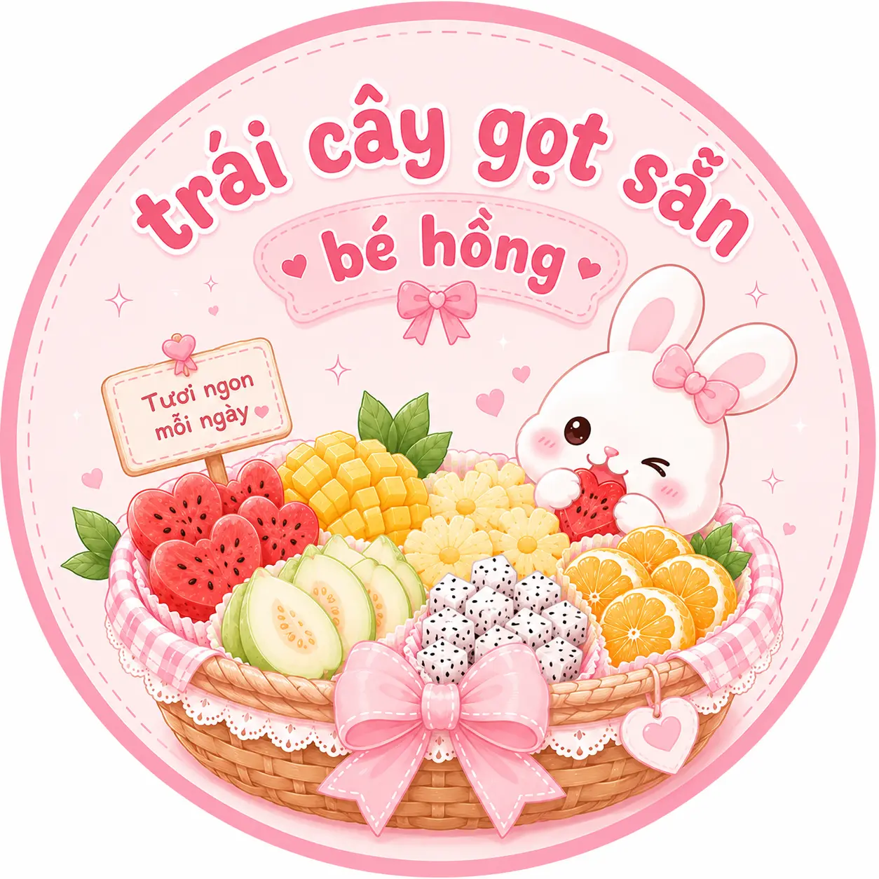 Ảnh bìa Trái Cây Gọt Sẵn - Bé Hồng - Nguyễn Thái Sơn