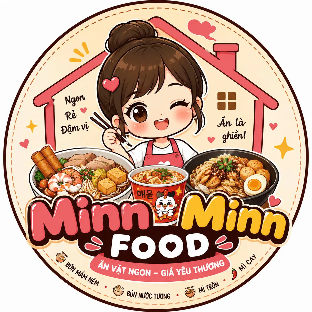 Ảnh bìa Tiệm Ăn Vặt Minn Minn - Tô Hiệu