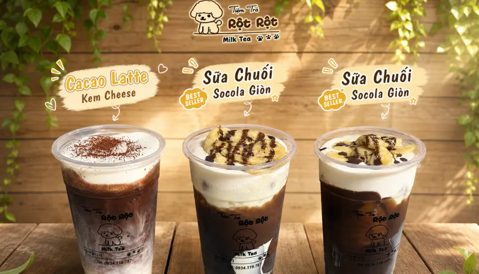 Ảnh bìa Tiệm Trà Rột Rột - Tiệm Nhà Bao - Nguyễn Hữu Tiến