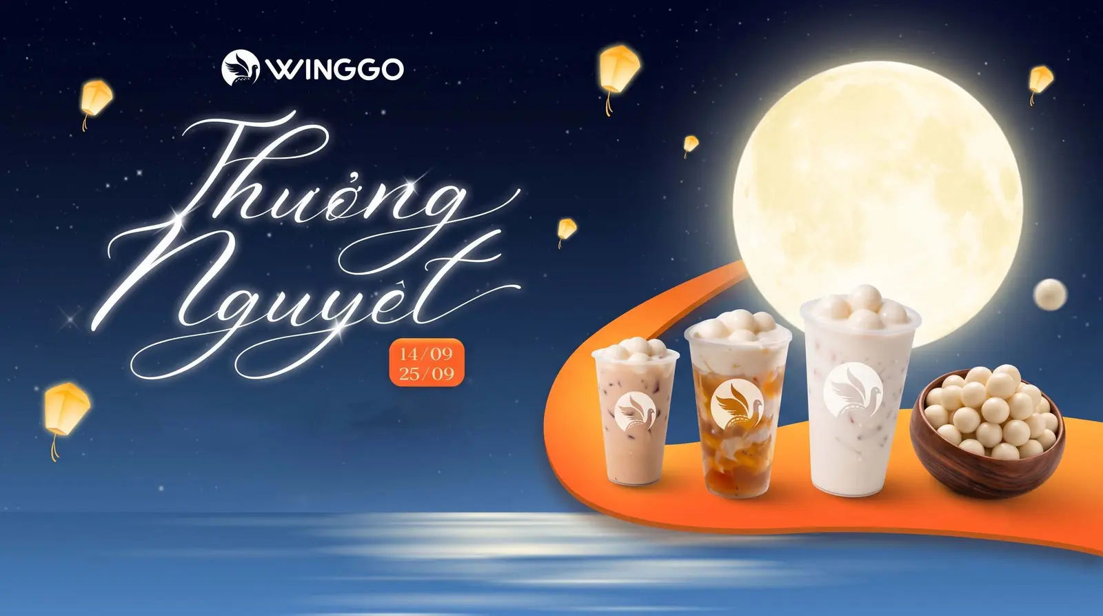 Ảnh bìa Trà Sữa Winggo - Trà Sữa Kem Trứng Nướng, Trà Hoa Quả & Matcha - Nguyễn Sơn