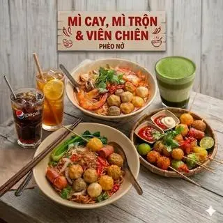 Ảnh đại diện Mì Cay, Mì Trộn & Viên Chiên Phèo Nở - Bát Khối