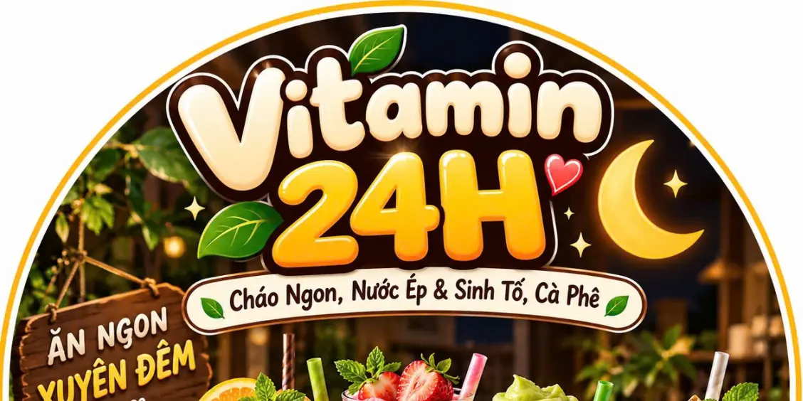 Ảnh bìa Vitamin 24H - Cháo Sườn, Nước Ép & Cafe - Dương Văn Bé