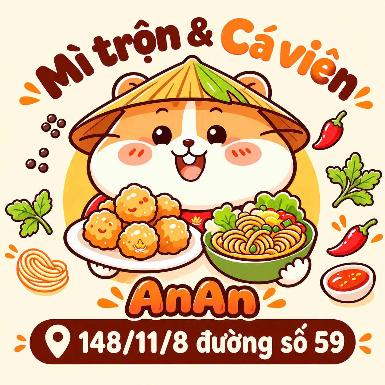 Ảnh bìa An An - Mì Trộn & Cá Viên - Đường 59